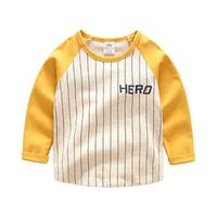 贝壳元素 tx8923 男童T恤 黄色 90cm