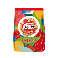 卡乐比Calbee 日本进口燕麦片 果粒多多风味水果麦片300g