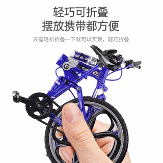 合金自行车模型