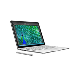 Microsoft 微软 Surface Book 13.5英寸 二合一笔记本电脑 银色(酷睿i7-6600U、1GB独显、8GB、256GB SSD、3K）