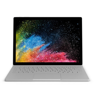 Microsoft 微软 Surface Book 2 13.5英寸 商务本 二合一笔记本 银色(酷睿i7-8650U、GTX 1050、8GB、256GB SSD、1080P、PixelSense触摸显示屏）