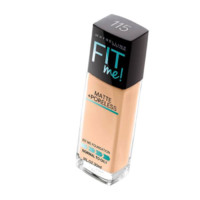 美宝莲 FIT ME系列定制柔雾粉底液 #115白皙红润 30ml