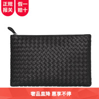 BV宝缇嘉BOTTEGA VENETA手拿包 编织手包 奢侈品 256400 V001O 1000 黑色（中号）