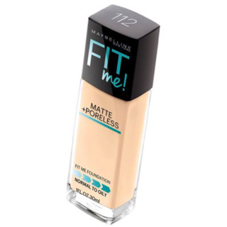 MAYBELLINE 美宝莲 FIT ME系列定制柔雾粉底液 #120自然偏白 30ml