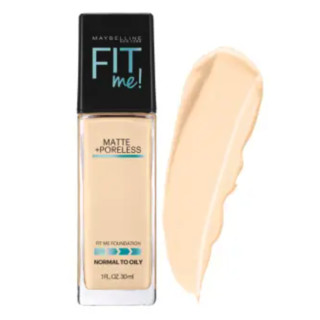 MAYBELLINE 美宝莲 FIT ME系列定制柔雾粉底液 #110亮肤色 30ml