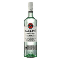 20点开始：BACARDI 百加得 洋酒 白朗姆酒 莫吉托 基酒调酒 750ml