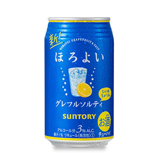 SUNTORY 三得利 和乐怡 预调鸡尾酒 盐西柚味 350ml*6瓶 新年礼盒装