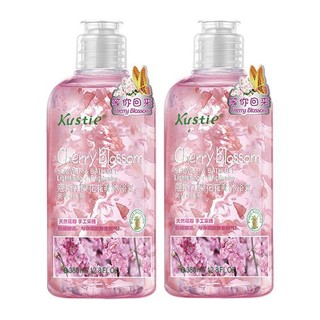 Kustie 蔻斯汀 樱花花瓣沐浴露 380ml*2