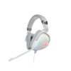 ROG 玩家国度 Delta White Edition 白色限定版 耳罩式头戴式有线游戏耳机