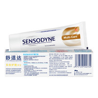 SENSODYNE 舒适达 多效护理护敏牙膏清新口气 坚固牙釉质缓解牙敏感防蛀 多效护理300g
