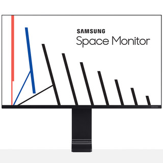SAMSUNG 三星 S32R750QEC 31.5英寸 VA 显示器(2560×1440、144Hz、100%sRGB)