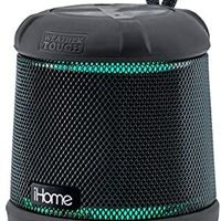 iHome iBT155 蓝牙音箱耐候性变色防水便携式无线音箱内置低音炮