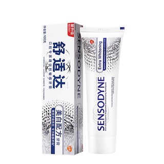 SENSODYNE 舒适达 基础护理系列 抗敏感美白配方牙膏 100g*2