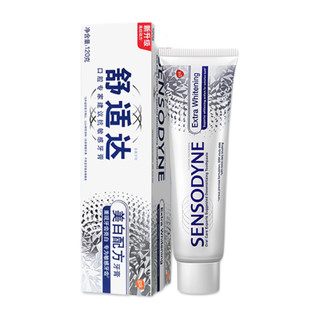 SENSODYNE 舒适达 基础护理系列 抗敏感美白配方牙膏 120g