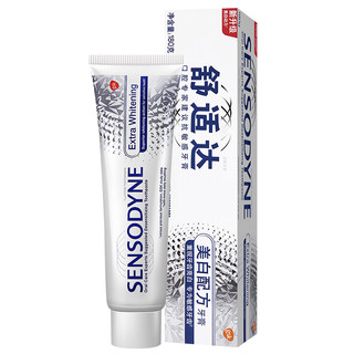 SENSODYNE 舒适达 基础护理系列 抗敏感美白配方牙膏 180g