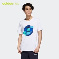 adidas NEO GM2319 男子运动T恤