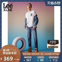 Lee XLINE 21春夏新品726直脚蓝男牛仔裤L127263QJCAD