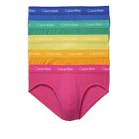 Calvin Klein 卡尔文·克莱 彩虹男士三角裤5件装