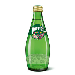 perrier 巴黎水 气泡水 原味天然矿泉水 330ml*24瓶