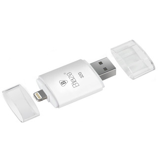 Biaze 毕亚兹 U盘 白色 32GB USB苹果lightning接口