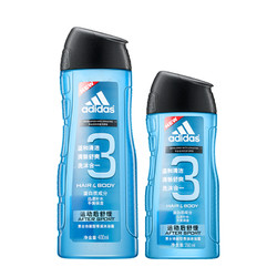 adidas 阿迪达斯 运动后舒缓男士功能型香波沐浴露650ml