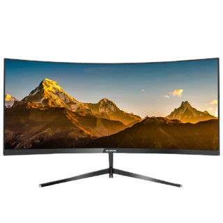 SKYWORTH 创维 30C1 29.5英寸 VA 曲面 FreeSync 显示器 (2560×1080、60Hz、90%sRGB）