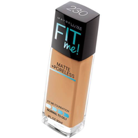 MAYBELLINE 美宝莲 FIT ME系列定制柔雾粉底液 #230健康偏黄 30ml
