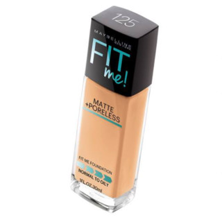 MAYBELLINE 美宝莲 FIT ME系列定制柔雾粉底液 #125自然偏粉 30ml