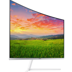 SAMSUNG 三星 U32R591CWC 31.5英寸VA显示器（3840×2160、60Hz、1500R）