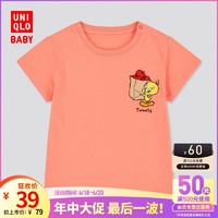 UNIQLO 优衣库 婴儿/幼儿LT / Tom & Jerry印花T恤(短袖) 436656夏季UT
