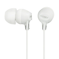 SONY 索尼 MDR-EX15LP 入耳式有线耳机 白色 3.5mm