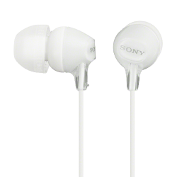 SONY 索尼 MDR-EX15LP 入耳式有线耳机 白色 3.5mm