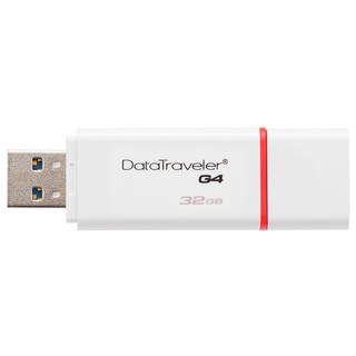 Kingston 金士顿 DataTraveler系列 DataTraveler G4 USB2.0 U盘 红色 32GB USB