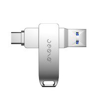 JESIS 指思 S1 USB3.1 U盘 银色 128GB USBType-C