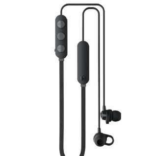 Skullcandy JIB+ Wireless 入耳式颈挂式蓝牙耳机 黑色