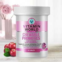 VITAMIN WORLD 蔓越莓益生菌 30粒