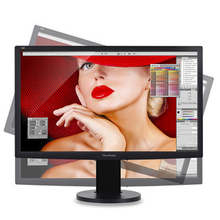 ViewSonic 优派 VG2433Smh 23.6英寸 IPS 显示器(1920×1080、60Hz、99%sRGB）