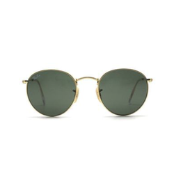 Ray-Ban 雷朋 0RB3447 复古圆形防辐射墨镜