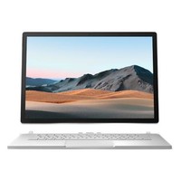 Microsoft 微软 Surface Book 3 15英寸 二合一轻薄本 银色(酷睿i7-1065G7、核芯显卡、32GB、1TB SSD、3K）