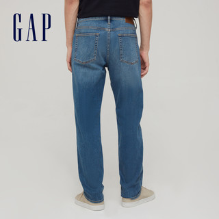 Gap男装中腰牛仔裤夏新款959879 2021夏季薄款裤子