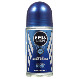 NIVEA MEN 妮维雅男士 海洋酷爽爽身走珠液 50ml*2