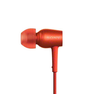 SONY 索尼 MDR-EX750AP 入耳式动圈有线耳机 朱砂红 3.5mm