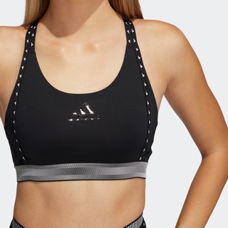 adidas 阿迪达斯 官网 adidas 女装中强度训练运动内衣GL0580 黑色