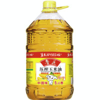 luhua 鲁花 食用油  物理压榨  玉米油6.18L  新老包装随机发放