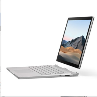 Microsoft 微软 Surface Book 3 13.5英寸 轻薄本 亮铂金(酷睿i5-1035G7、核芯显卡、8GB、256GB SSD、3K、PixelSense触摸显示屏)