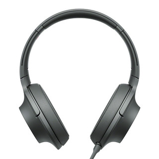 SONY 索尼 MDR-H600A 耳罩式头戴式有线耳机 灰黑 3.5mm