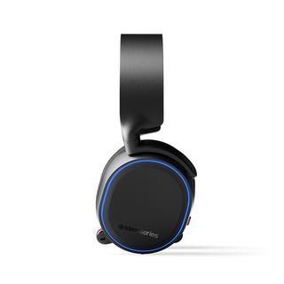 Steelseries 赛睿 Arctis 寒冰 5 幻彩版 耳罩式头戴式有线耳机 黑色 USB口/3.5mm