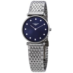 LONGINES 浪琴 Longines La Grande Classique Sunray Blue Diamond Dial Ladies Watch L4.512.4.97.6