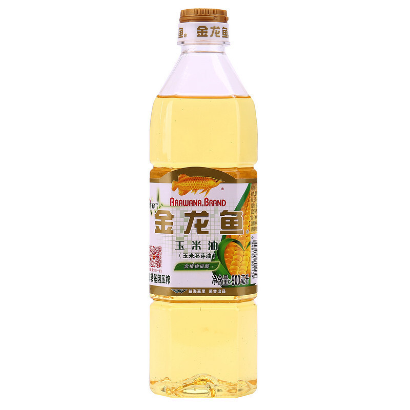 金龙鱼 非转基因 压榨玉米胚芽油 900ml