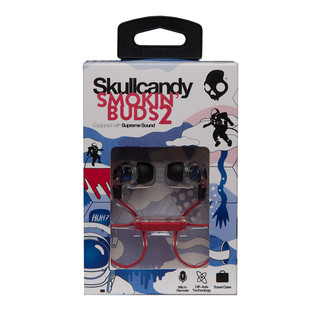 Skullcandy Smokin Buds 2 入耳式有线耳机 红黑色 3.5mm